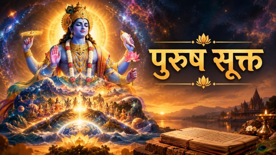 पुरुष सूक्त | Purusha Suktam in Sanskrit with Meaning